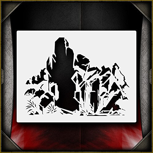 Rock Pile 2 – Airsick Stencils