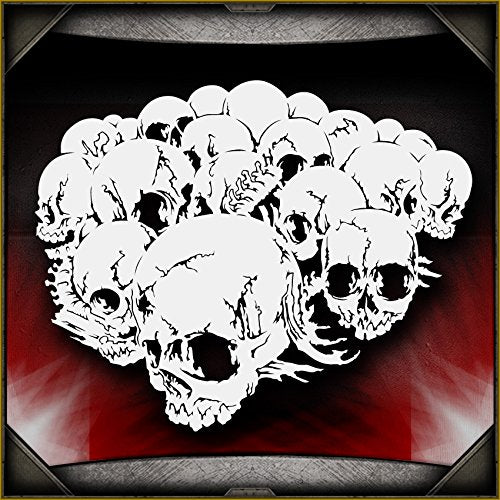 Skull Background 17 – Airsick Stencils